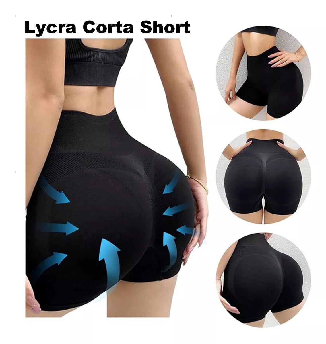 LICRA CORTA LEVANTA COLA PUSH UP GYM