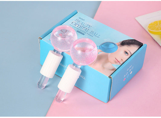 BOLAS DE HIELO FRIAS PARA MASAJE FACIAL